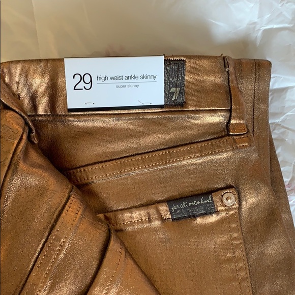 7 FOR ALL MANKIND | High waisted skinny jeans - Picture 5 of 7